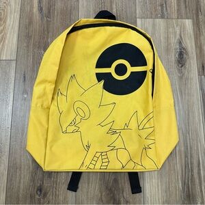 Nintendo Sega Pokemon Japan Prize Luxray Backpack, Yellow/Black